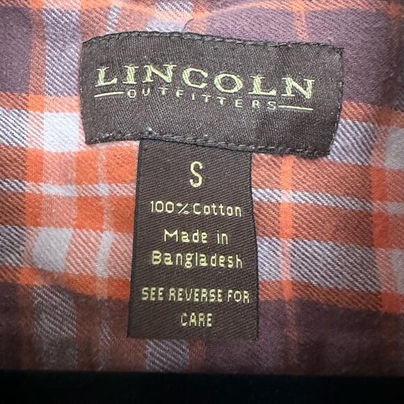 Women’s size S Lincoln Outfitters Long Sleeved Button Sown Flannel - Picture 3 of 7